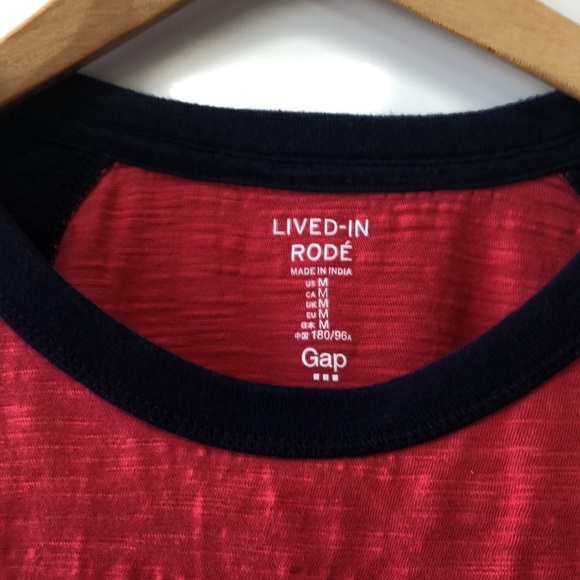 GAP Lightweight Raglan Shirt - Medium - Picture 2 of 7